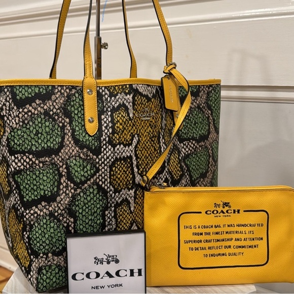 Coach City Tote rare • multicolor • reversible - Picture 8 of 16